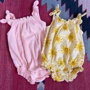 Baby Girl 2 pack Romper